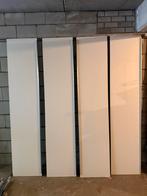 Voor Pax kast witte glanzende deuren(2.36 hoog ), Ophalen, 80 tot 100 cm, Binnendeur, Zo goed als nieuw