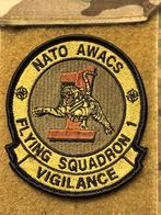 Nato awacs 1 flying SQN Vigilance embleem, Verzenden, Luchtmacht, Overige gebieden, Embleem of Badge
