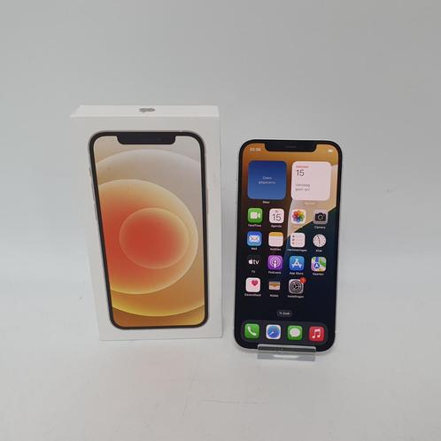 iPhone 12 128GB White in Zeer Nette Staat - Accu 86%, Telecommunicatie, Mobiele telefoons | Hoesjes en Frontjes | Apple iPhone