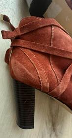 Suede laarsjes Promod, Bruin, Lage of Enkellaarzen, Zo goed als nieuw, Promod