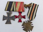 Duitse medaille set WO1,WW1, Verzamelen, Verzenden, Landmacht, Duitsland, Lintje, Medaille of Wings