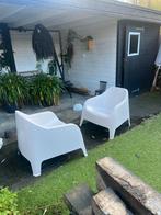 Fijne stoelen - Zomer aankoop! Champagne kleur, Ophalen, Zo goed als nieuw, Kunststof, Stapelbaar