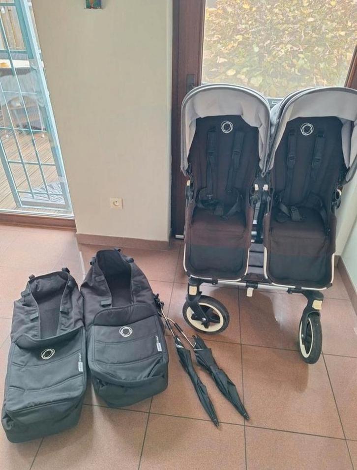 Bugaboo Donkey Twin 2016 - Duowagen, Kinderen en Baby's, Kinderwagens en Combinaties, Gebruikt, Bugaboo, Duowagen, Ophalen
