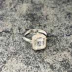 14 karaat witgouden ring prachtig model nieuw, Ophalen of Verzenden, Zo goed als nieuw