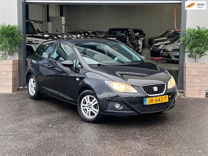 Seat Ibiza SC 1.4 Sport | AIRCO | APK | CARPLAY | AUX | INRU, Auto's, Seat, Bedrijf, Te koop, Ibiza, ABS, Airbags, Airconditioning