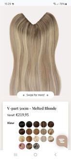 V part melted blonde Zascha hair, Sieraden, Tassen en Uiterlijk, Uiterlijk | Haarverzorging, Ophalen of Verzenden, Zo goed als nieuw
