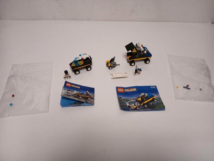 Lego res-q sets 6431 + 6445 met manuals, Kinderen en Baby's, Speelgoed | Duplo en Lego, Zo goed als nieuw, Ophalen of Verzenden