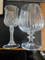Prachtige portglazen (6) en cognacglazen (6), Antiek en Kunst, Antiek | Glas en Kristal, Ophalen