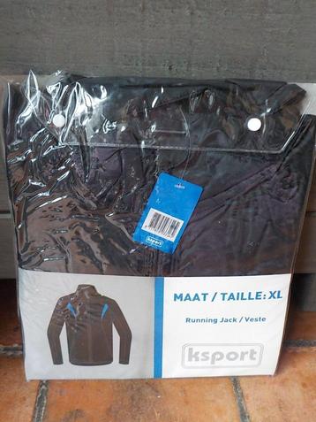 maat XL / heren Ksport running jack sportjas - NIEUW beschikbaar voor biedingen