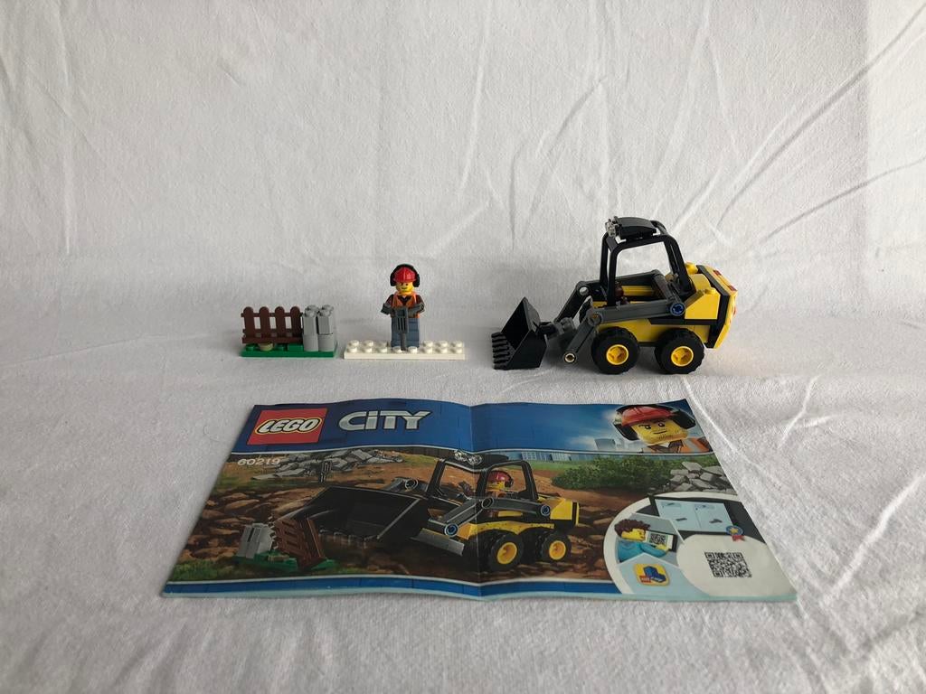 City Lego 60219 - Contruction Loader / bouwlader - N16, Lego, Lego, Lego, Ophalen of Verzenden