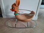 Vintage schommel hert Canova, Ophalen, Gebruikt