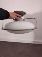 Plafondlamp - Diameter 36 cm, Ophalen of Verzenden, Zo goed als nieuw, Glas, Industrieel