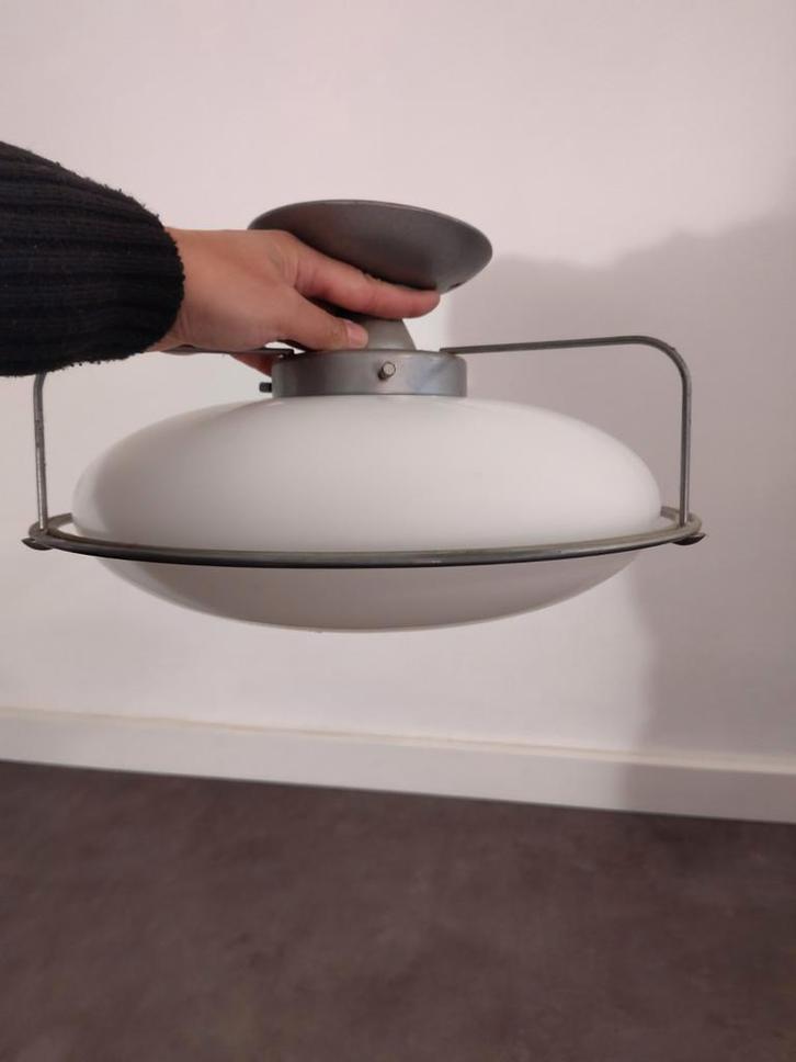 Plafondlamp - Diameter 36 cm, Huis en Inrichting, Lampen | Plafondlampen, Zo goed als nieuw, Glas, Ophalen of Verzenden