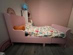 Roze meegroei bed busunge, Ophalen, 85 tot 100 cm, Gebruikt, Lattenbodem