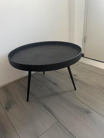 Bijzettafeltje - zwart - Fonq  beschikbaar voor biedingen
