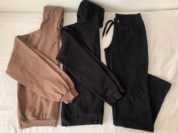 H&M Basics set 1 broek, 2 hoodies / sweaters meisje 158 164 beschikbaar voor biedingen