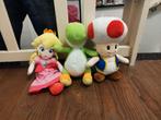 Nintendo Knuffels - Peach, Yoshi & Toad, Ophalen of Verzenden, Zo goed als nieuw, Overige typen