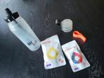 Air up fles met oranje en zwart hengsel., Ophalen, Gebruikt
