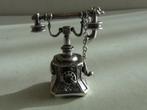 Miniatuur zilver CF13 oude telefoon zilveren miniaturen, Antiek en Kunst, Zilver, Verzenden