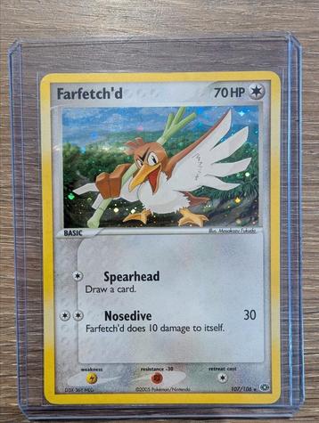 Farfetch'd uit EX Emerald 107/106 beschikbaar voor biedingen