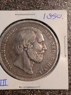 Rijksdaalder willem lll, 1850., Postzegels en Munten, Munten | Nederland, Ophalen of Verzenden, Koning Willem III, 2½ gulden