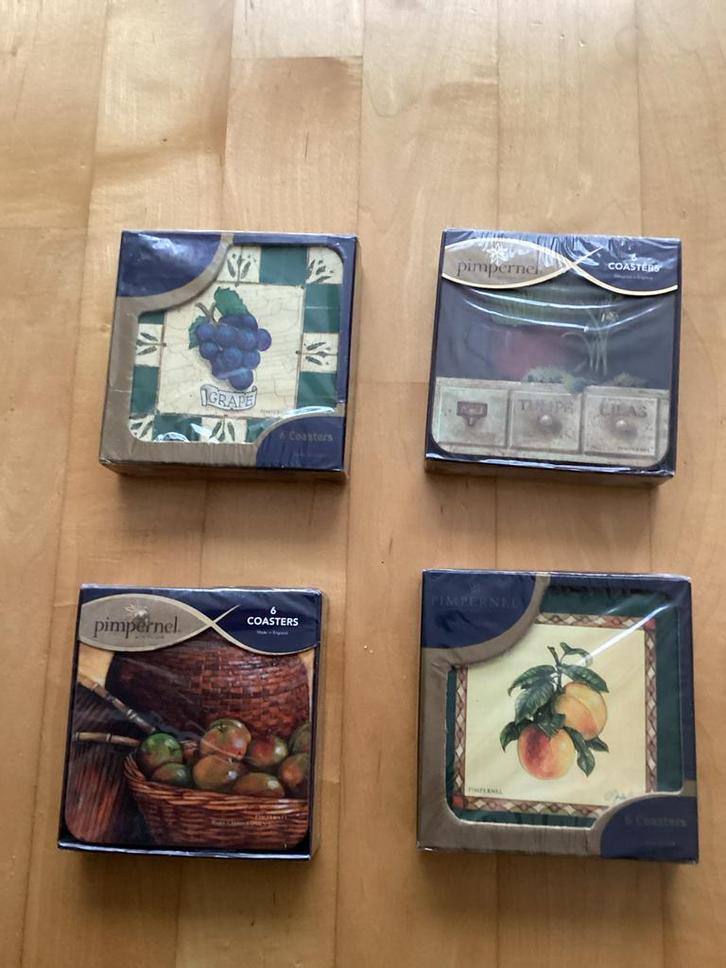 Nieuwe onderzetters merk pimpernel, Huis en Inrichting, Woonaccessoires | Onderzetters, Nieuw, Glas of Kopje, Ophalen of Verzenden