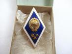Sovjet Universitaire uniforme badge van de 70 jaren., Ophalen of Verzenden