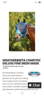 Weatherbeeta ComFiTec Deluxe Fine vliegenmasker, Ophalen of Verzenden, Nieuw