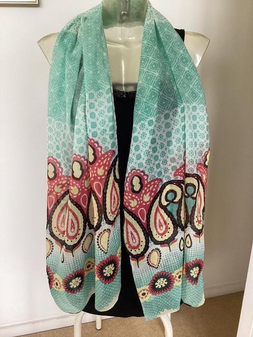 Mooie The blue turban groen/ geel/ roze/zwart katoenen sjaal, Kleding | Dames, Mutsen, Sjaals en Handschoenen, Gedragen, Sjaal