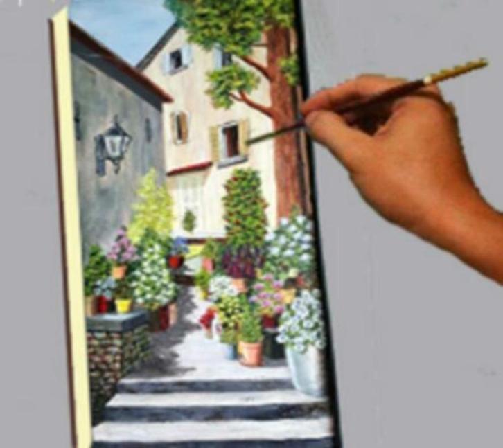 7 dlg. Cursus op DVD: Tekenen en schilderen, Hobby en Vrije tijd, Schilderen, Nieuw, Verzenden