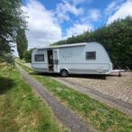 Luxe Tabbert Puccini HTE 560 caravan – in absolute topstaat!, Caravans en Kamperen, Caravans, Koelkast, Vast bed, Rondzit, Tabbert