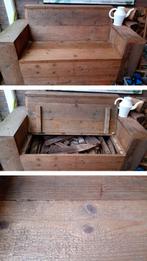 Steigerhouten klepbank, Ophalen, Zo goed als nieuw, Hout