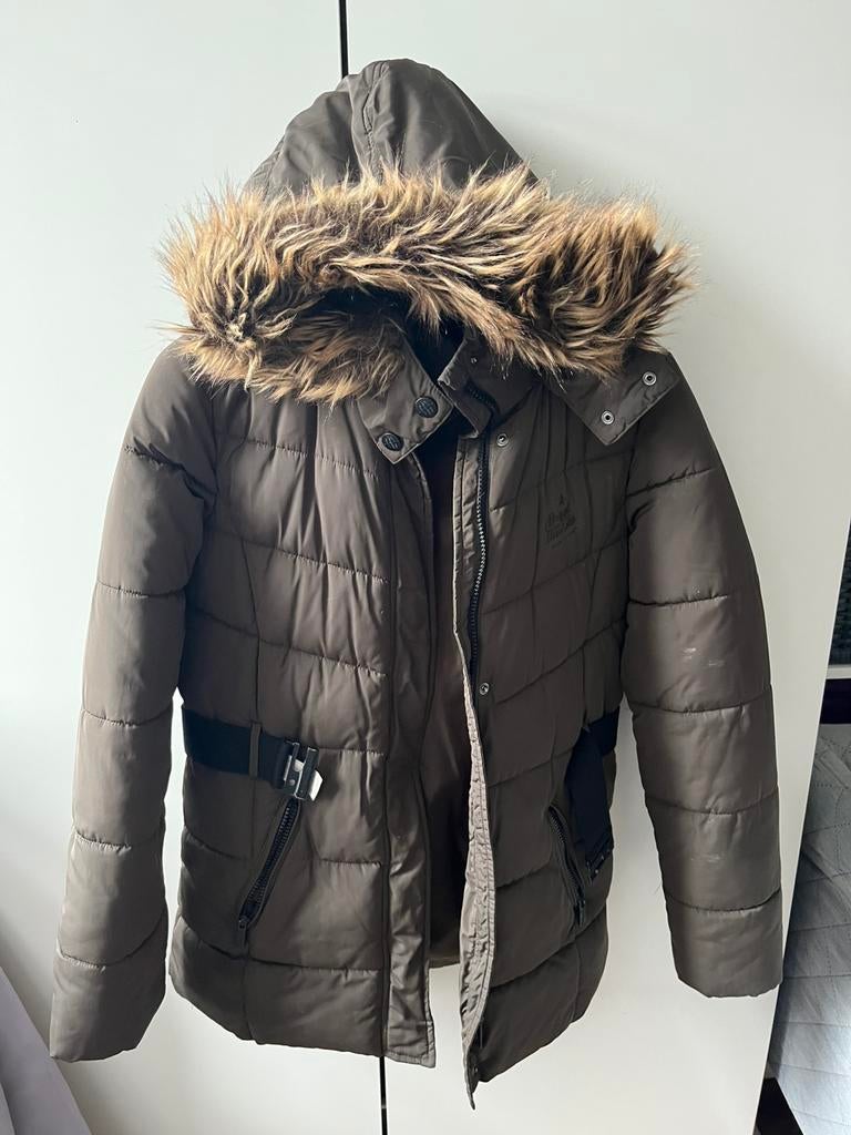 Palomino winterjas – maat 170, Kinderen en Baby's, Ophalen of Verzenden, Zo goed als nieuw, Meisje, Jas