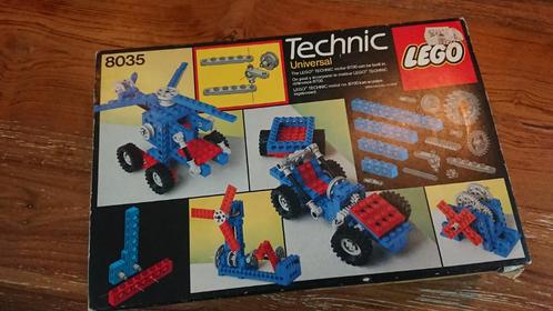 Lego Technic 8035 Universal Set – met doos, Kinderen en Baby's, Speelgoed | Duplo en Lego, Gebruikt, Lego, Complete set, Ophalen of Verzenden