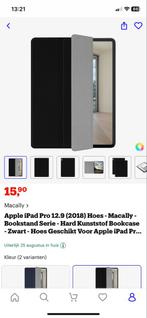 iPad Pro 12.9 (2018) Macally Bookstand Hoes - Zwart, Macally, Nieuw, Ophalen of Verzenden, IPad pro 12.9 (2017)