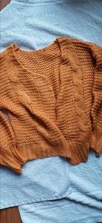 Nieuw okergeel kabel vest, maat XL, Ophalen of Verzenden, Nieuw, Maat 42/44 (L), Geel