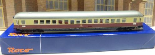 Roco 45924 personenrijtuig 1e kl  TEE kleuren NEM schachten, Hobby en Vrije tijd, Modeltreinen | H0, Nieuw, Wagon, Gelijkstroom