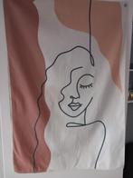 Abstract wandkleed van vrouw, Huis en Inrichting, Woonaccessoires | Wanddecoraties, Ophalen of Verzenden