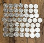 50x 1oz American Silver Eagles / 999 zilver / diverse jaren, Ophalen of Verzenden, Noord-Amerika, Zilver