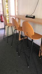 Kruk 3 stuks houten zitting, 1 kruk, Ophalen