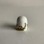 Meissen vingerhoed met hulst in doosje Kerst, Ophalen of Verzenden, Zo goed als nieuw, Porselein, Buitenland