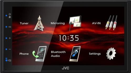 JVC KW-M180BT - Multimedia systeem 2 din -  6.8" touchscreen, Auto diversen, Autoradio's, Nieuw, Ophalen of Verzenden