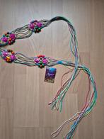Kleurrijke riem met kralen, Maat 38/40 (M), Carnaval, Riem, Nieuw