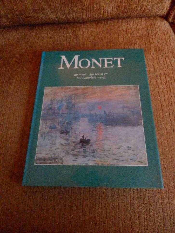 Monet De mens, zijn leven en het complete werk., Boeken, Kunst en Cultuur | Beeldend, Zo goed als nieuw, Schilder- en Tekenkunst