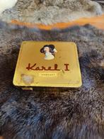 Vintage Sigarenblikje Karel I Markant - Made in Holland (Jar, Ophalen of Verzenden, Gebruikt, Overige