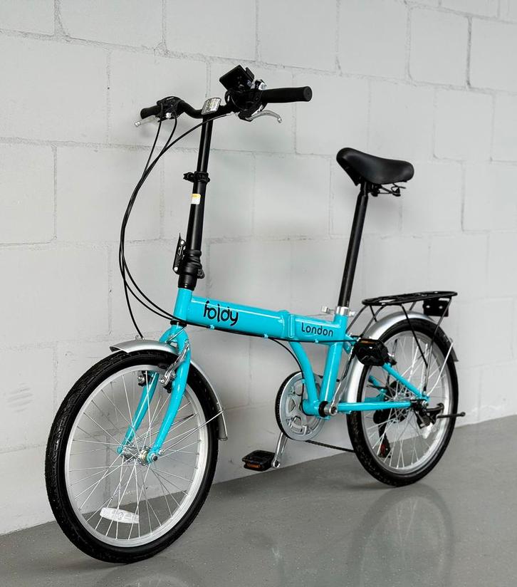 LONDON speciaal Vouwfiets Folding Bike 20 inch 6 Shimano, Fietsen en Brommers, Fietsen | Vouwfietsen, Zo goed als nieuw, Overige merken