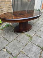 Authentieke vintage Art Deco salontafel., Huis en Inrichting, Tafels | Salontafels, Ophalen of Verzenden, Zo goed als nieuw, Ovaal