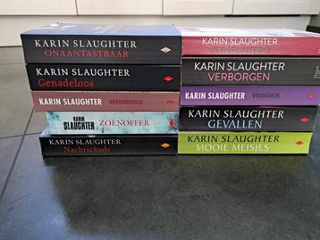 Boekenpakket Karin Slaughter - 10 Stuks - 12,50 beschikbaar voor biedingen