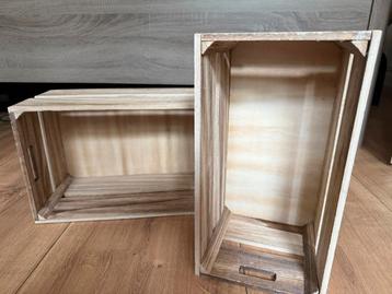 Houten kisten beschikbaar voor biedingen