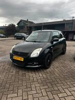 Suzuki Swift 1.6 3D Sport 2008 Zwart, Voorwielaandrijving, 1005 kg, 125 pk, Stoelverwarming